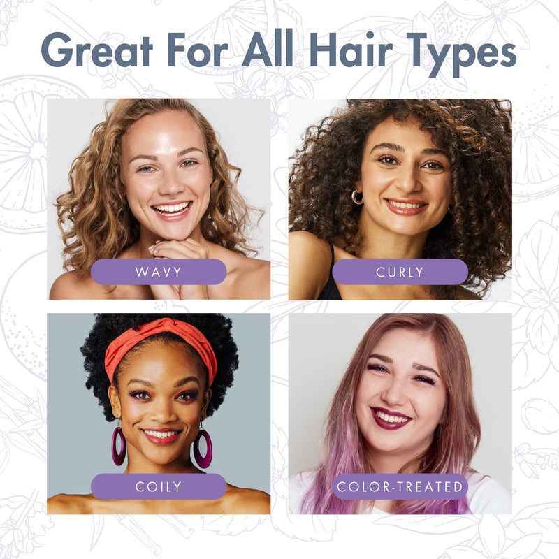 MopTop Salon Deep Conditioner â€“ Conditioning Hair Mask for Intense Hydration for Dry Damaged Hair & Frizzy Curls, Sulfate Free & Paraben Free Hair Care for All Hair Types (Lavender Mint, 12oz) - Image 5