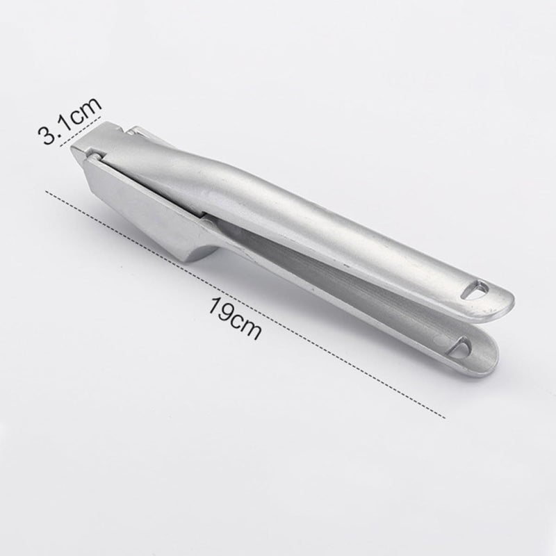 Handheld Aluminum Alloy Garlic Press Small Multifunctional Crusher with Detachable Design and Easy Cleaning Portable Kitchen Accessory for Home - Image 3