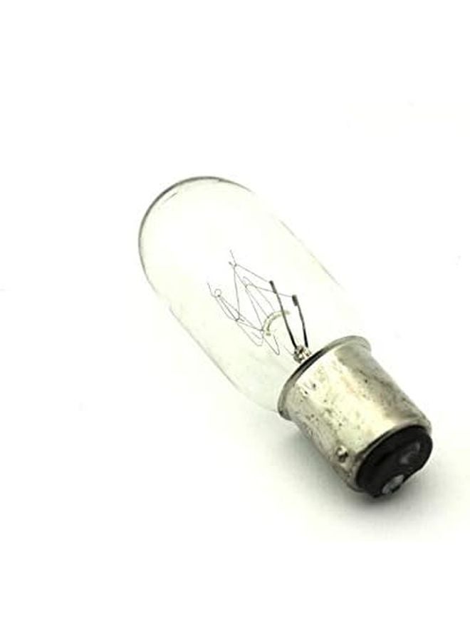 Long Glass Light Bulb Replacement 19 32 Inch Base 120V 15W Push in Turn and Lock Single Pack - Image 2