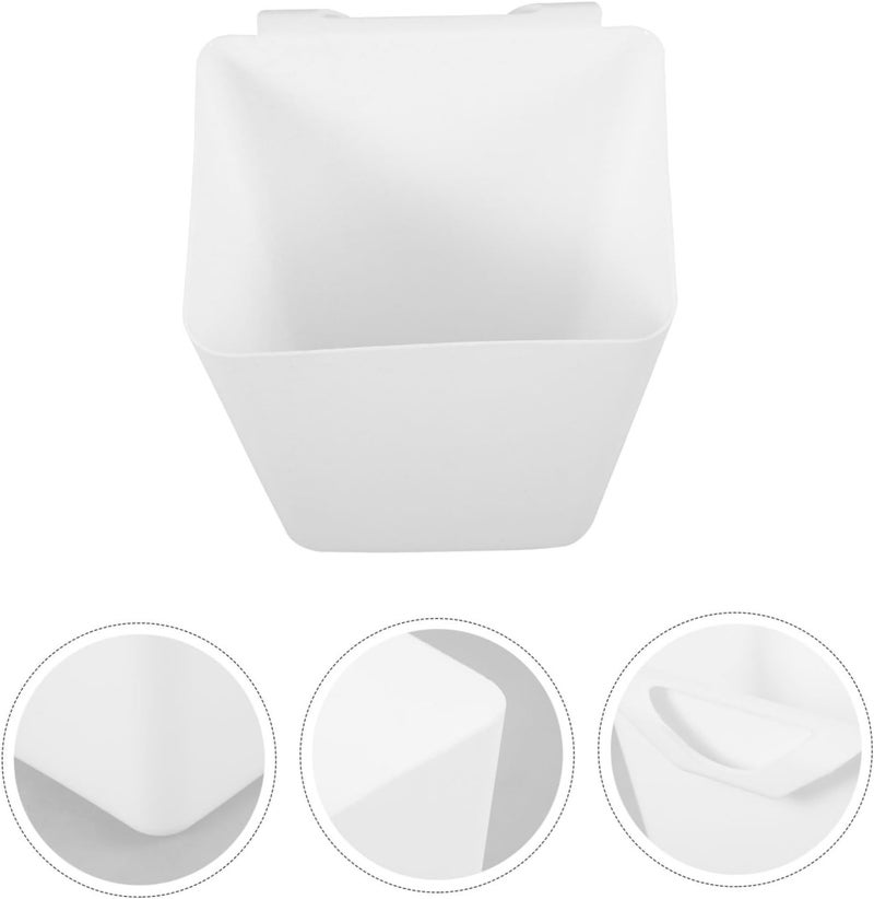 Hanging Cup Holder for Rolling Cart Space Saving Plastic Bucket Organizer for Beauty Salon Home Use Durable Multi Functional Storage for Tools Sundries - Image 3