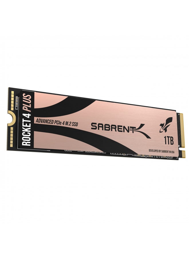 SABRENT SABRENT 1TB Rocket 4 Plus NVMe 4.0 Gen4 PCIe M.2 Internal SSD Extreme Performance Solid State Drive (Latest Version) (SB-RKT4P-1TB)  - Image 1