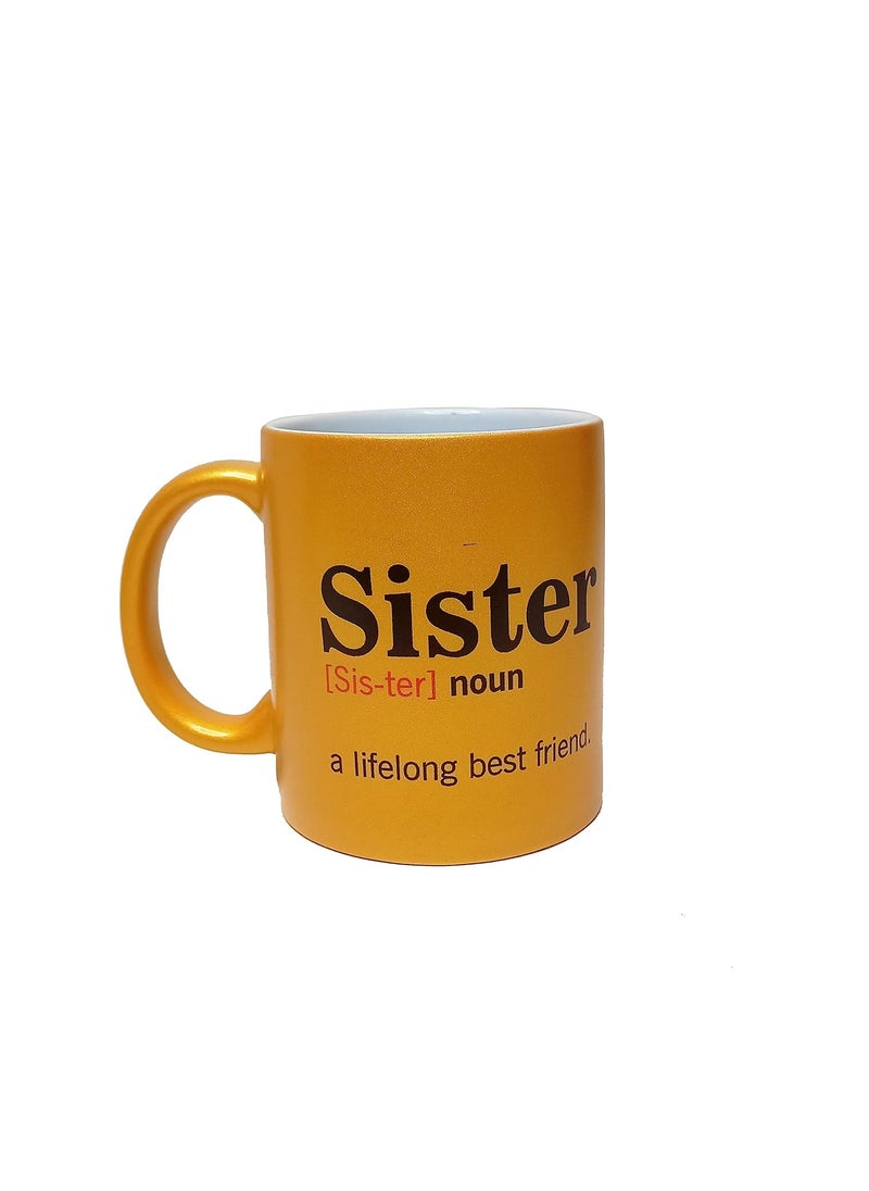 NorthLand - Northland Happy Birthday Sister Greeting Card Gift Combo - Coffee Mug, World Best Sister Trophy, Greeting Card - Birthday Gift for Sister - Image 1