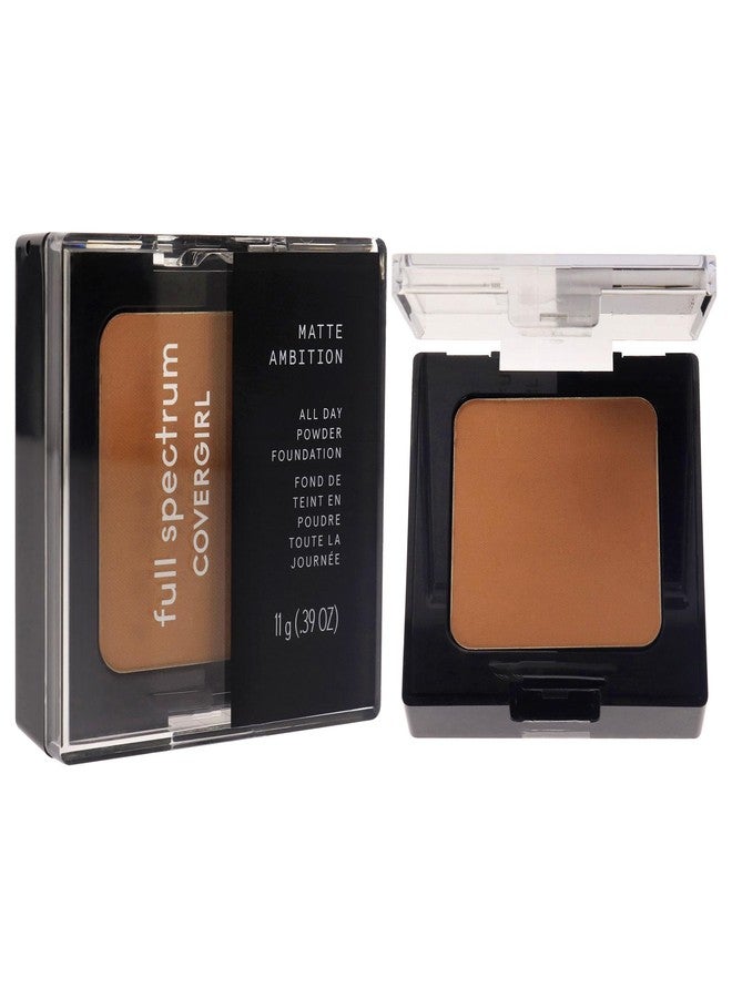 COVERGIRL Matte Ambition, All Day Powder Foundation, Medium-tan Neutral, 0.38 Ounce - Image 3