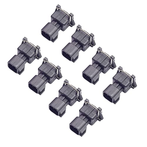 OCESTORE 8 PCS Fuel Injector Connector Adapters For EV1 to EV6 USCAR LS2 LS3 LS7 LSX LS1 LS6 LT1 TPI LS - Image 1