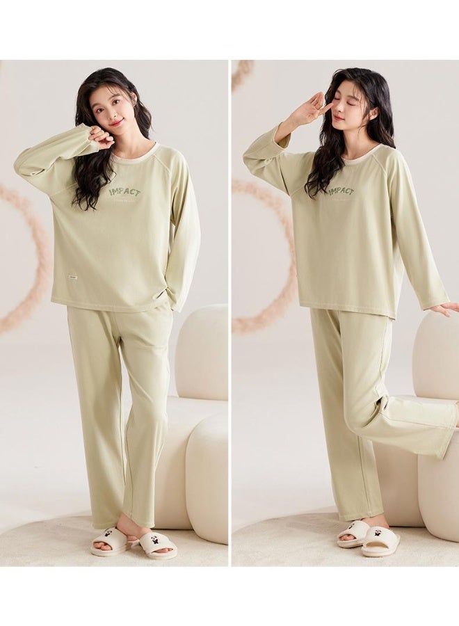 Fashion Nightwear For Lovers Men's Long Sleeves Sleepwear Women Homewear Autumn Couples Pijamas - Image 2