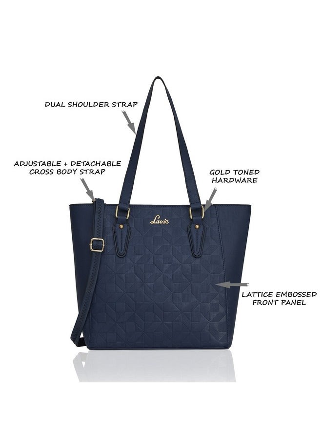 Lavie Lavie Zarya Women's Tote Bag with No (Navy)  - Image 3