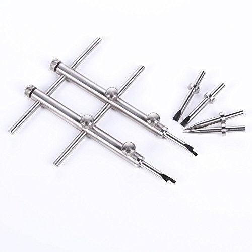 Foto4easy Professional Camera Lens Repair Opening Tool Spanner Wrench-Flat, Half Flat & Pointed (Special Designed for Tiny Lens) - Image 4