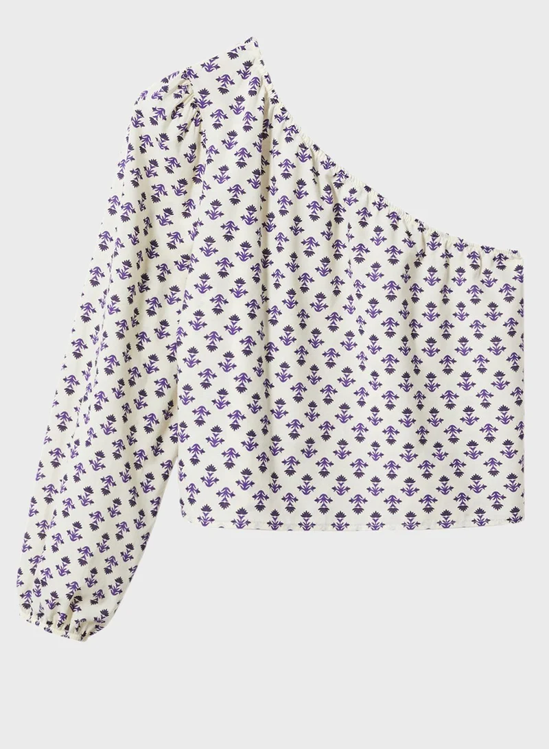 MANGO Kids Printed Top