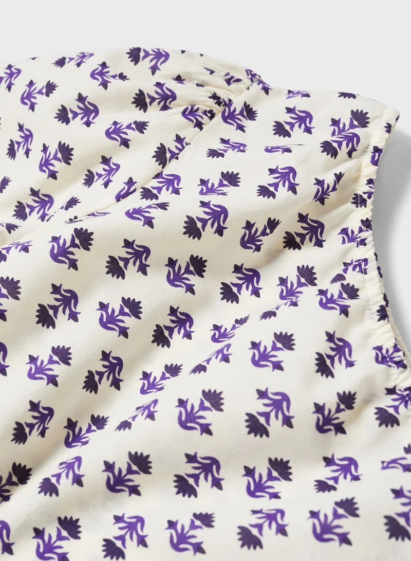 MANGO Kids Printed Top