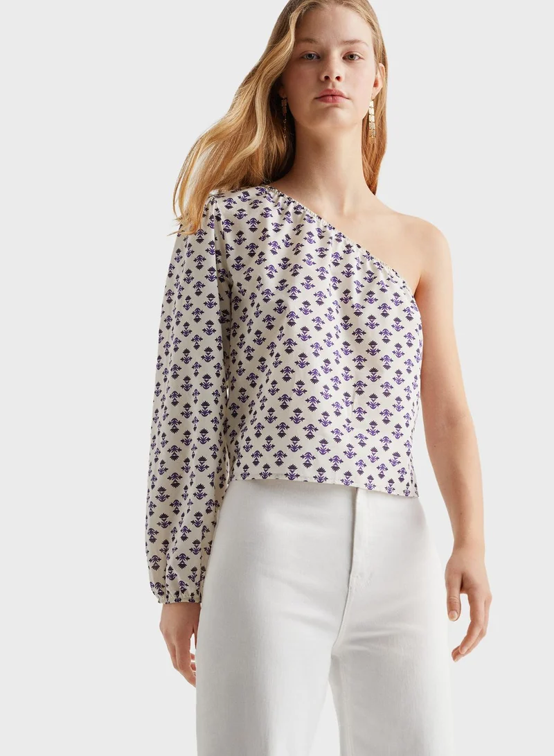 MANGO Kids Printed Top