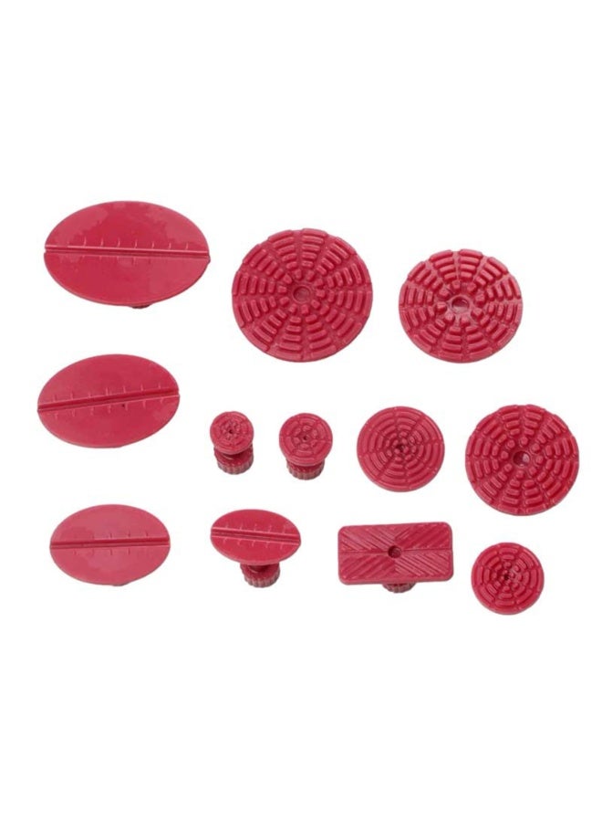 12Pcs Dent Repair Tools Lightweight Auto Dent Repair Puller Suction Cups for Workshop Dent Repair Tools - Image 1