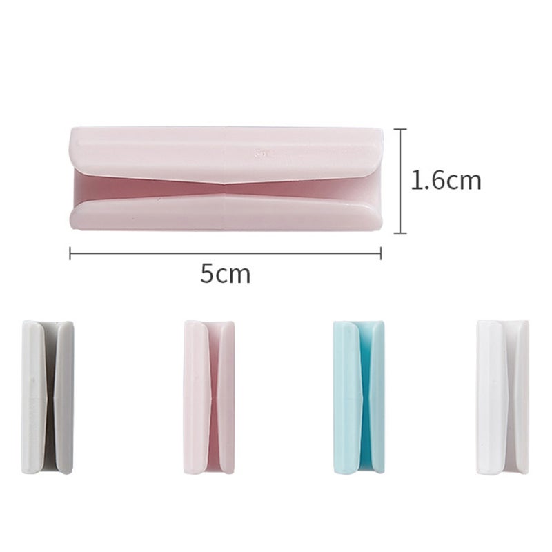 12pcs Bed Sheet Non-slip Retainer Bed Sheet Fasteners Sofa Cover Bedspread Holder Clips (Pink) - Image 2