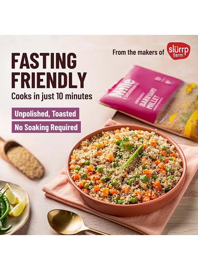 MIELLE حبوب الدخن الكاملة من ميل | خالية من الغلوتين | بدون مواد كيميائية | بروتين نباتي عالي وألياف | بديل للداليا والشوفان والسوجي | نباتي | فقط اطبخ لمدة 6 دقائق | 500 جرام - Image 4