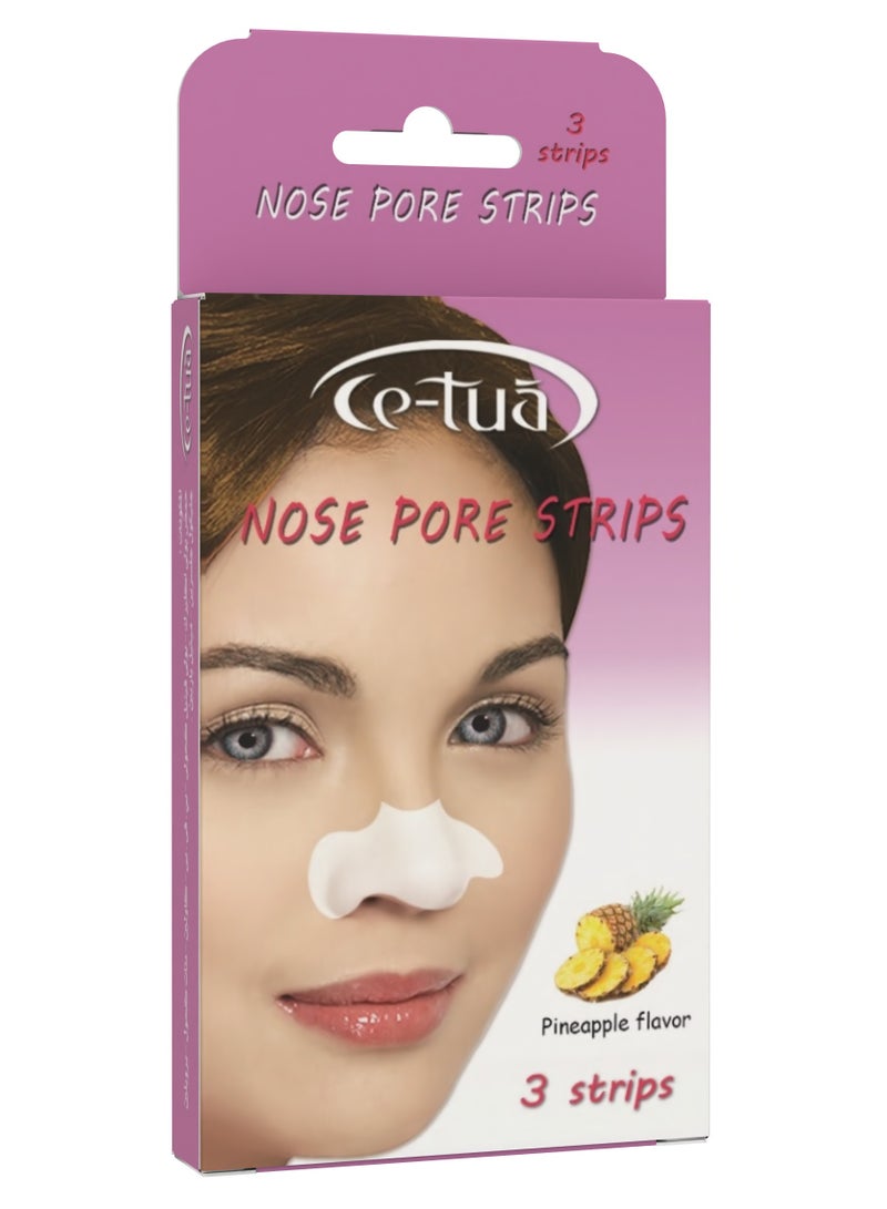 سي-توا شرائط سيتواه لتنقية المسام وازالة الرؤوس السوداء - 3 شرائط - الاناناس - Image 5