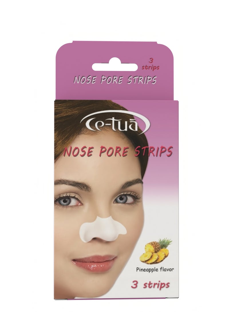 سي-توا شرائط سيتواه لتنقية المسام وازالة الرؤوس السوداء - 3 شرائط - الاناناس - Image 1