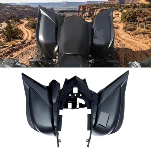 LUXEMOTO Rear Fender Flares for Raptor 700, Black Rear Fender Flare Mud Guards Mud Flaps Fender Flaps Protector Kit for Yamaha Raptor YFM 700 700R 2013-2025 Accessories - Image 1