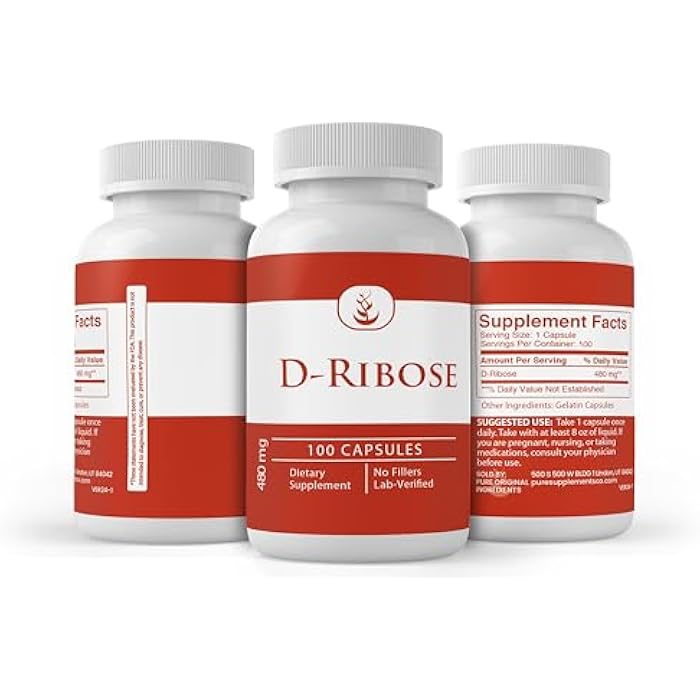 PURE ORIGINAL INGREDIENTS D-Ribose, (100 Capsules) Always Pure, No Additives Or Fillers, Lab Verified - Image 4