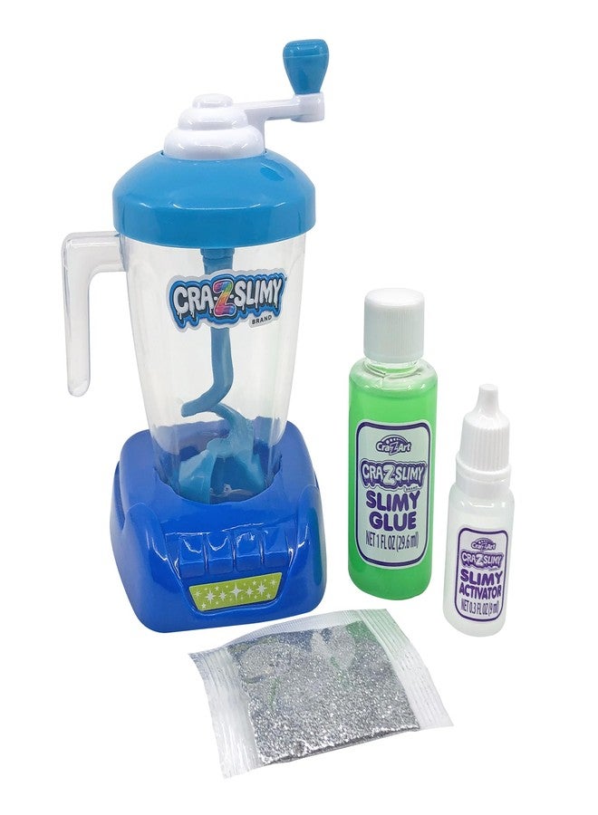 Cra-Z-Art Craz-Slimy Crazy Blendz DIY Slime Making Mixer - Assorted Colors - Kids DIY Slime Craft Kit, Easter Basket Stuffer, 5" x 3.25" - Image 3