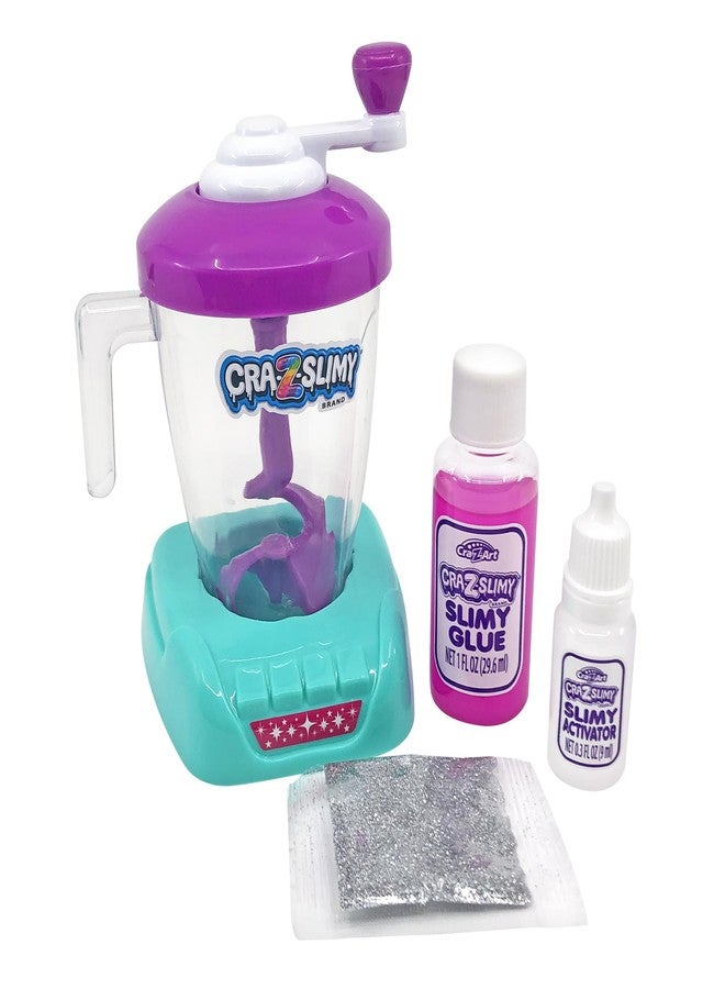 Cra-Z-Art Craz-Slimy Crazy Blendz DIY Slime Making Mixer - Assorted Colors - Kids DIY Slime Craft Kit, Easter Basket Stuffer, 5" x 3.25" - Image 4