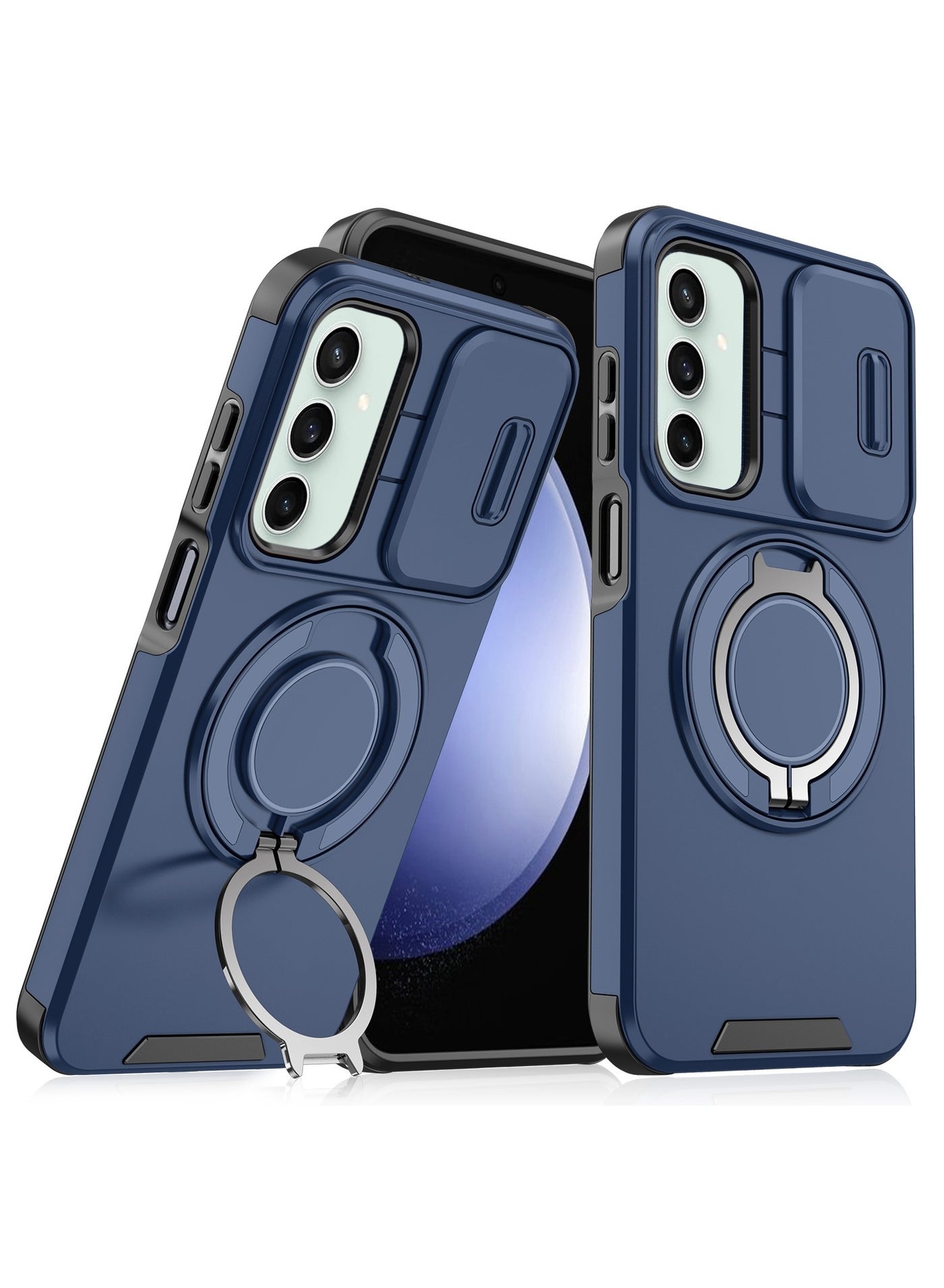 جولدن ماسك Goldenmask Galaxy S23 Fe Sliding Camshield Ring Holder Case combination