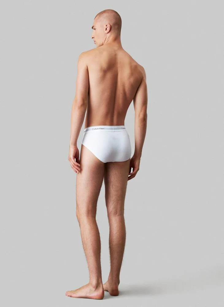 CALVIN KLEIN Icon Cotton Stretch Hip Brief - 3 Pack
