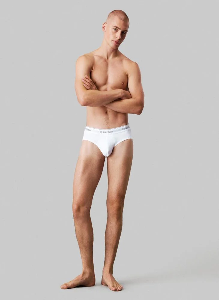 CALVIN KLEIN Icon Cotton Stretch Hip Brief - 3 Pack