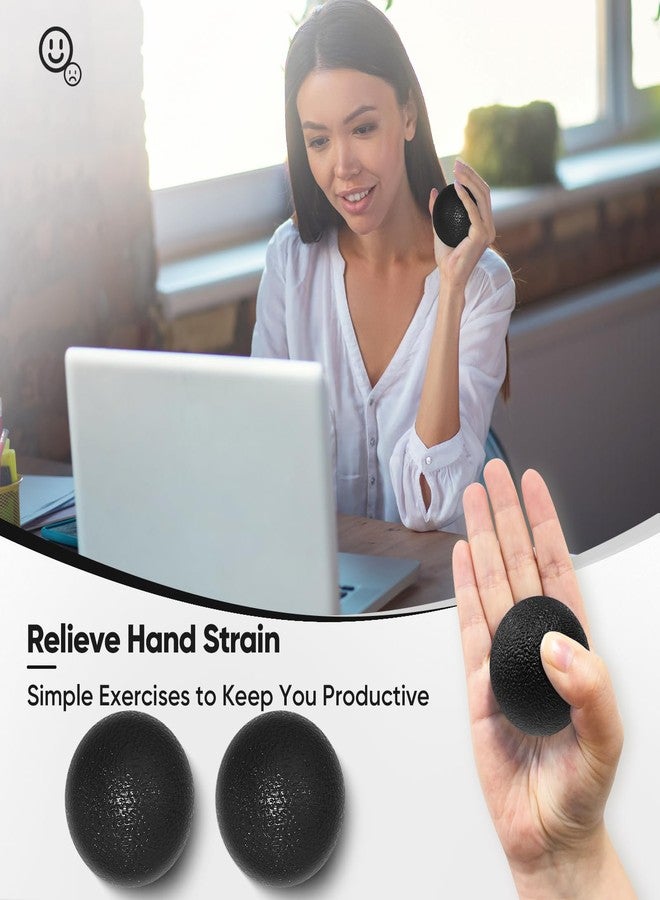 FitBeast Stress Balls for Adults, Hand Exercise Balls 6 Pack, Stress Relief & Grip Strength Trainer, Squishy Balls & Squeeze Balls for Arthritis, Carpal Tunnel, Hand Therapy with 3 Resistance Levels - Image 5