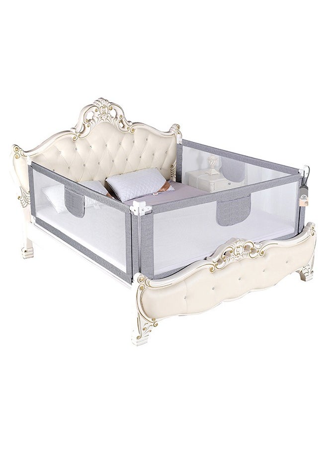 MaBaby Reinforced High Density Breathable Anti-collision Cotton Bed Circumference With Safety Buckle  - Image 2