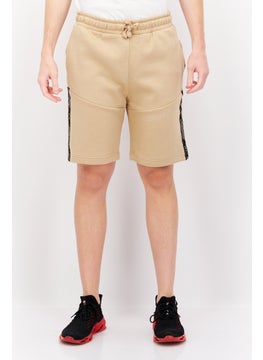 Men Drawstring Brand Logo Basic Short, Beige - pzsku/Z43E5C900DC87BCC36424Z/45/_/1726755233/6716490a-e241-4ecb-94d0-ec8bdb56081a