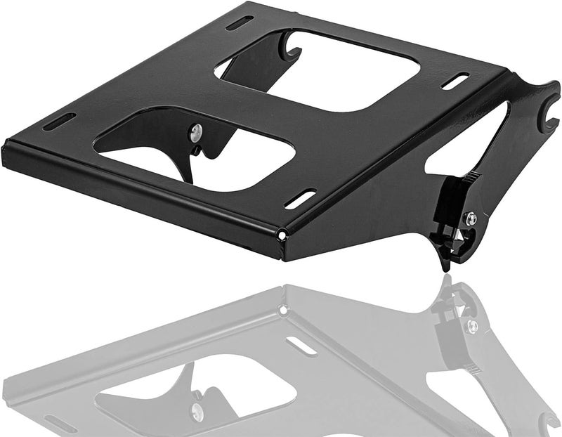 MoFun Detachable Tour Pack Mounting Rack Trunk Mount Compatible with Harley Touring Road King Electra Glide Road Glide Street Glide 2014-2024 Gloss Black - Image 5