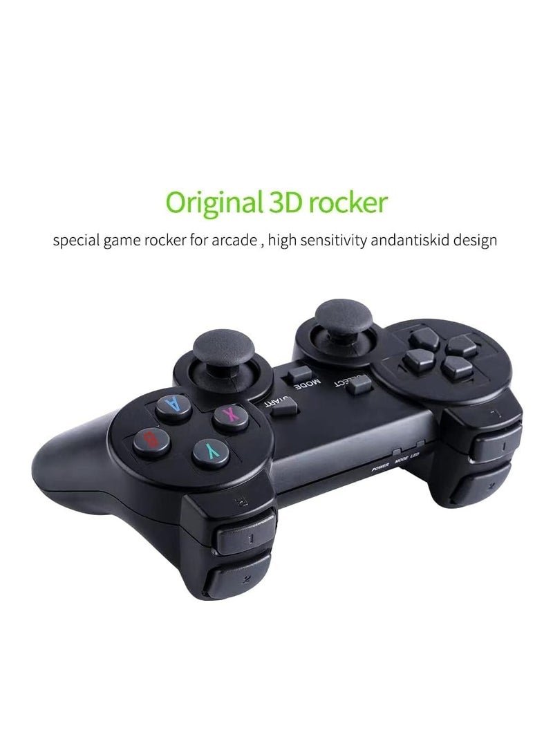 ELTRAZONE Wireless Game Console 2.4G HD Arcade PS1 Home TV Mini Game Console U Bao Retro Game Console Wireless Gamepad Controller 64G (new package) - Image 4