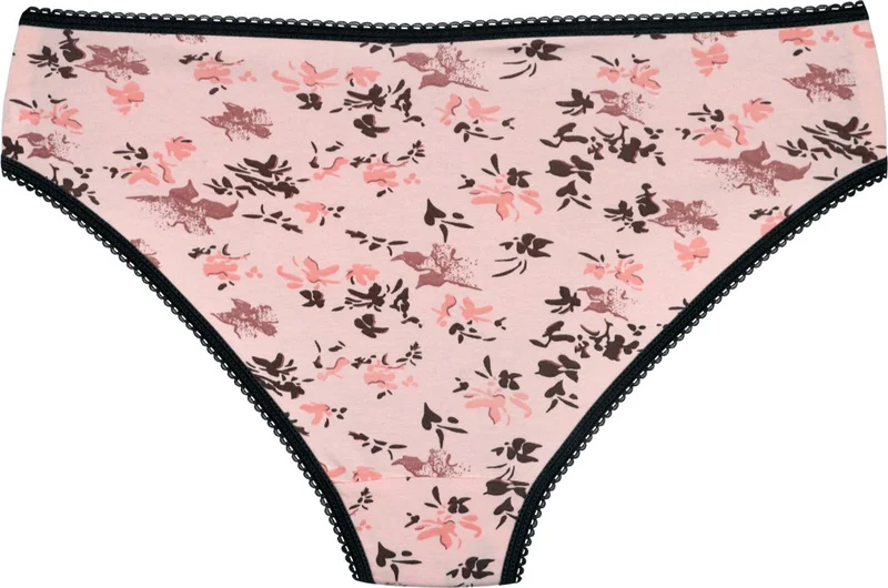 سينسو Women's Cotton Bikini Panties 5 Pack Set - KTS1106