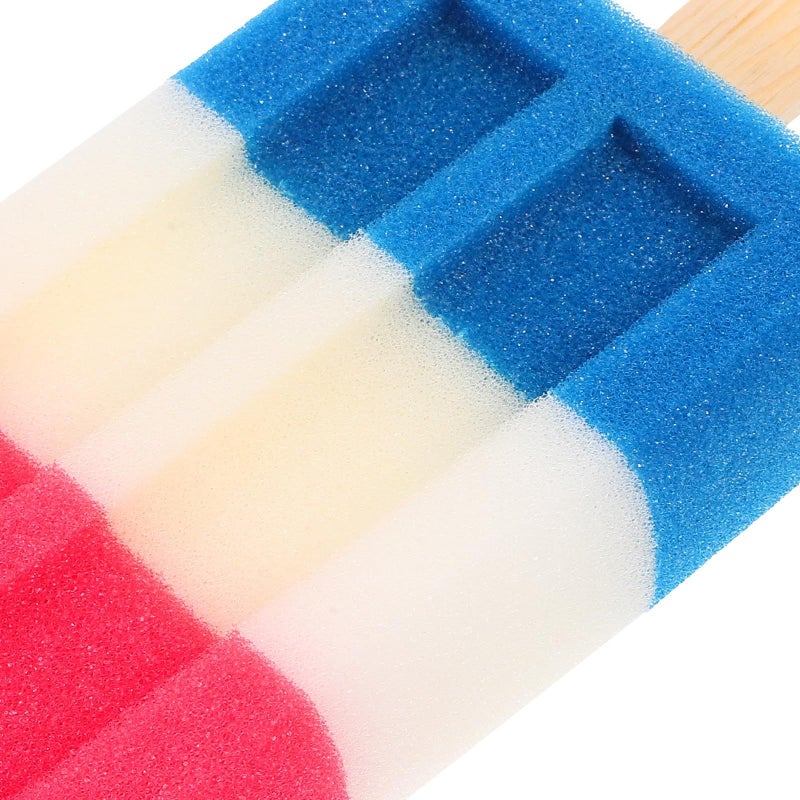 High Density Ice Cream Bath Sponges 2-Pack Exfoliating Body Scrubber Loofah Gentle Cleansing - Image 4
