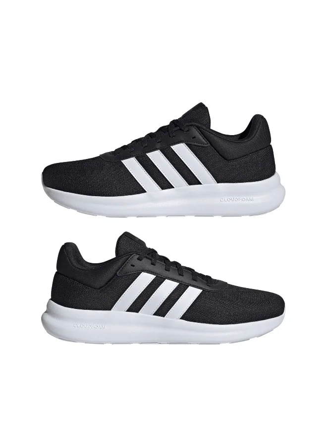 adidas حذاء رياضي لايت ريسر 4.0 للرجال أسود مقاس 6.5