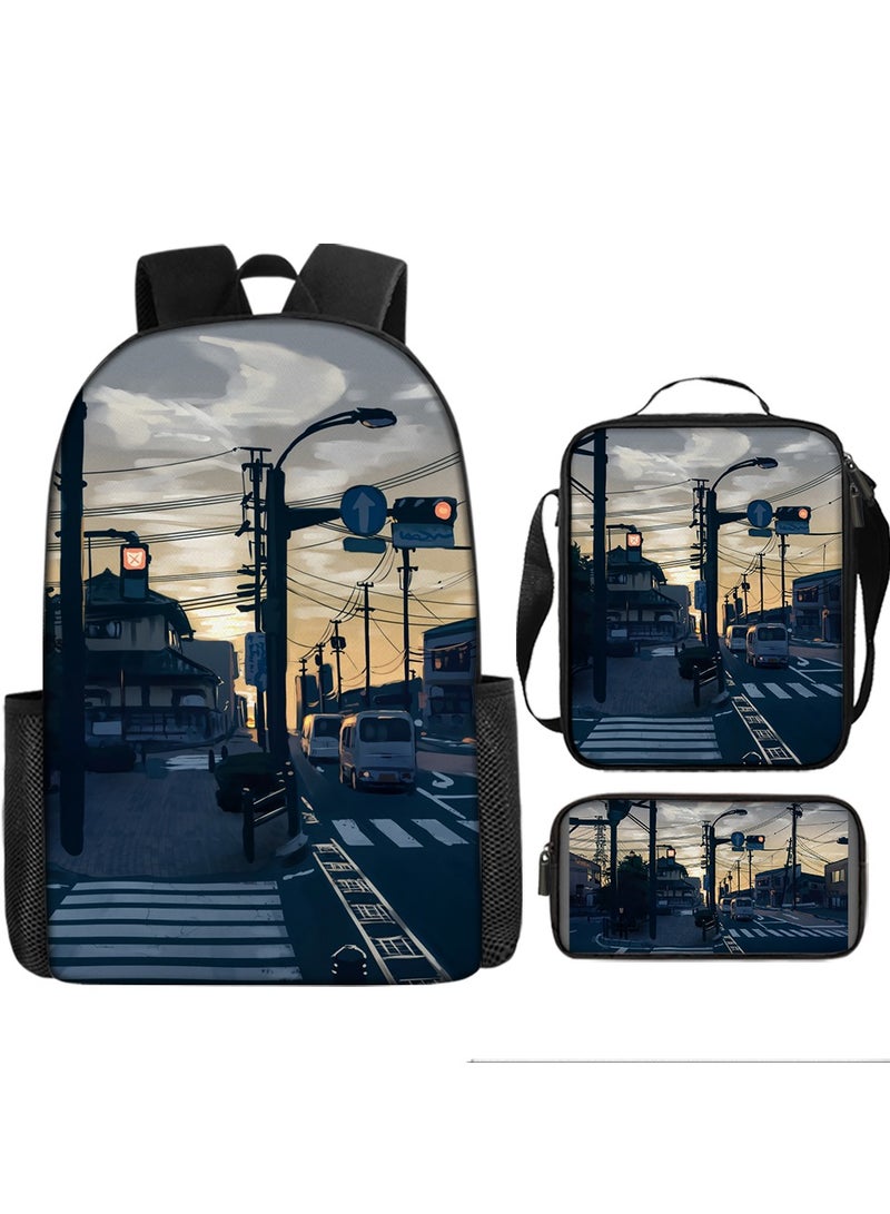 Schoolbags can be used for students and adults to exercise - casual style-3 - 115