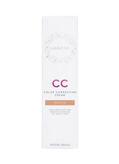 Lumene Lumene Color Correcting CC Cream - Lightweight Foundation - Medium Coverage - Redness Reducing Face Makeup for a Glowing Complexion - Vegan Formula + Suitable for All Skin Types - Medium (1 fl oz)  - Image 5