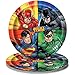Unique Party Round Dinner Paper Plates 9 Justice League 8 Pcs - Image 3