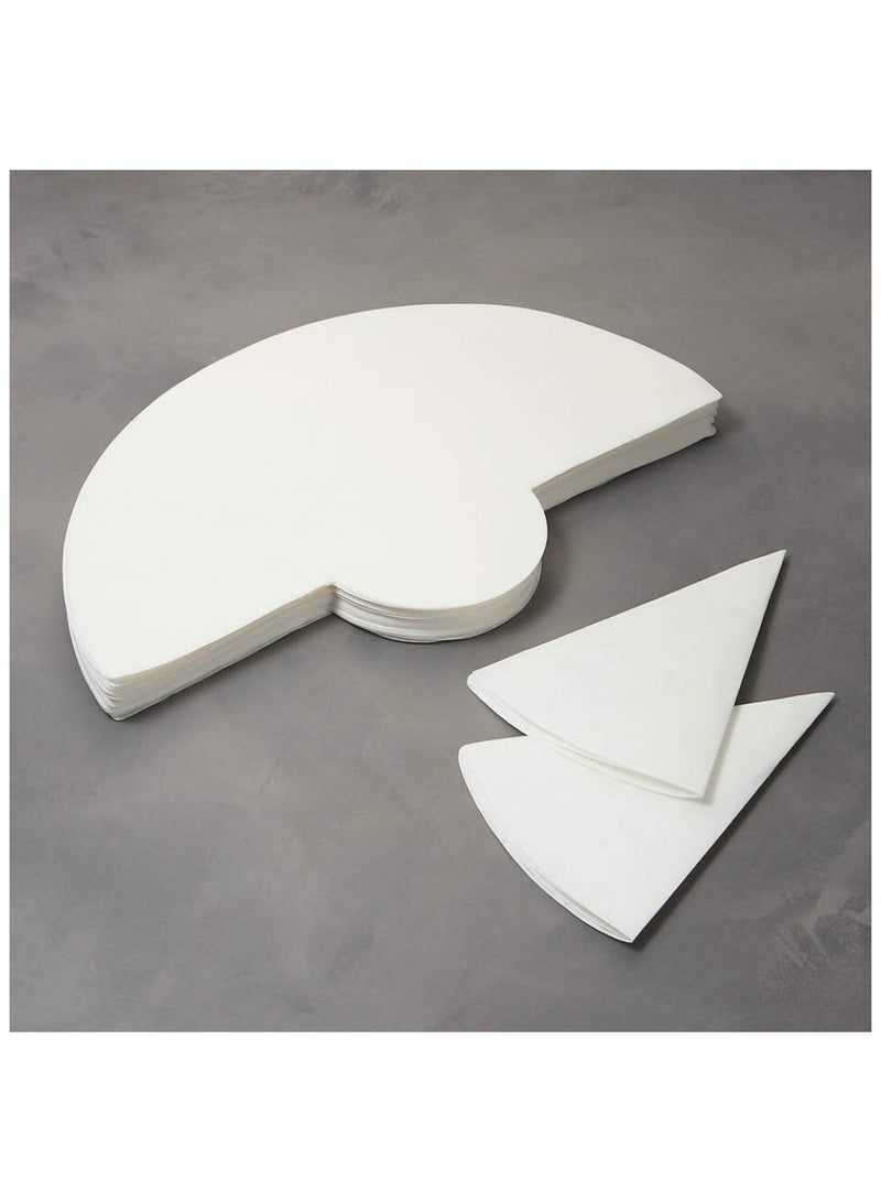 كيميكس حزمة 1 ماكينة قهوة كلاسيكية سعة 3 أكواب (15 أونصة) مع 100 قطعة من ورق فلتر القهوة نصف القمري - Image 4