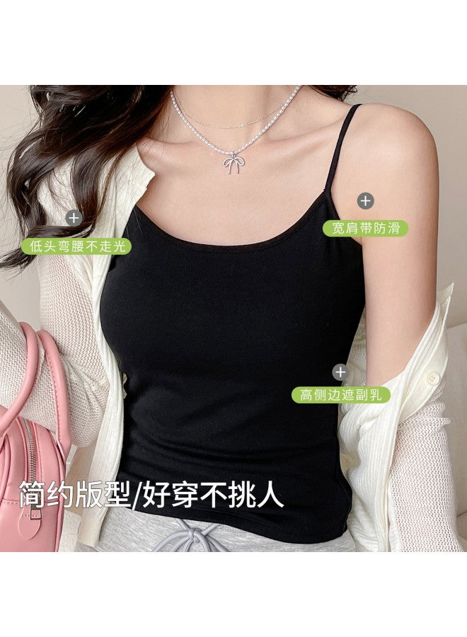 MIIOW Seamless Bra Camisole For Women, Lightweight Layering Tank Top With Back Support, All-Season Wear As Innerwear Or Outerwear - Image 5