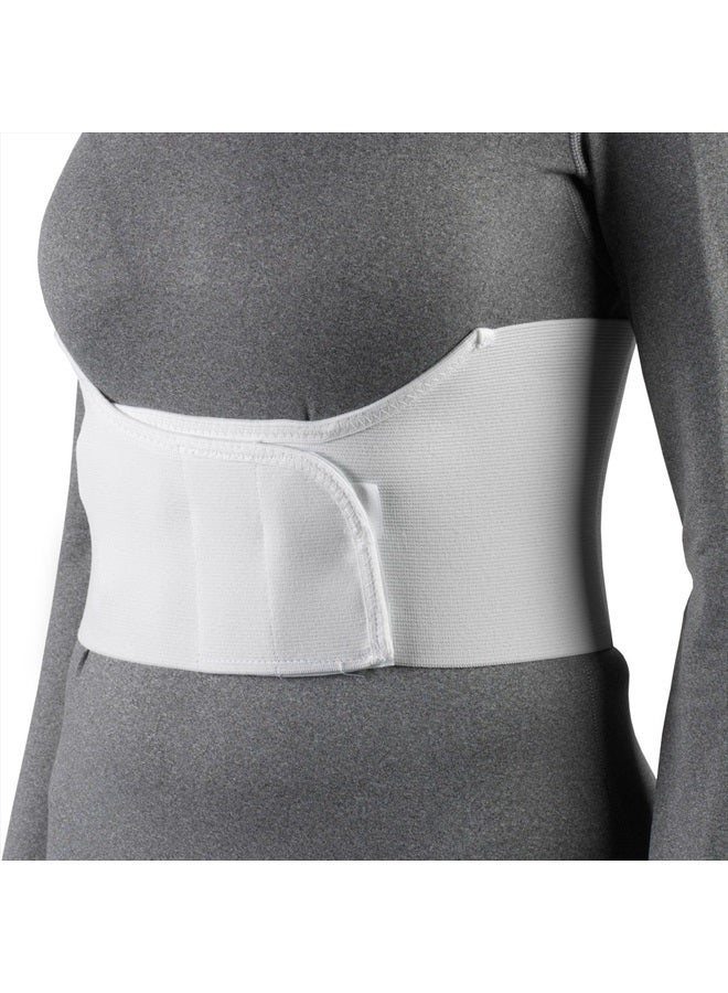 OTC حزام ضلوع قابل للتعديل عالميًا للنساء مع لوحة صدر مرنة، أبيض، عادي - Image 1
