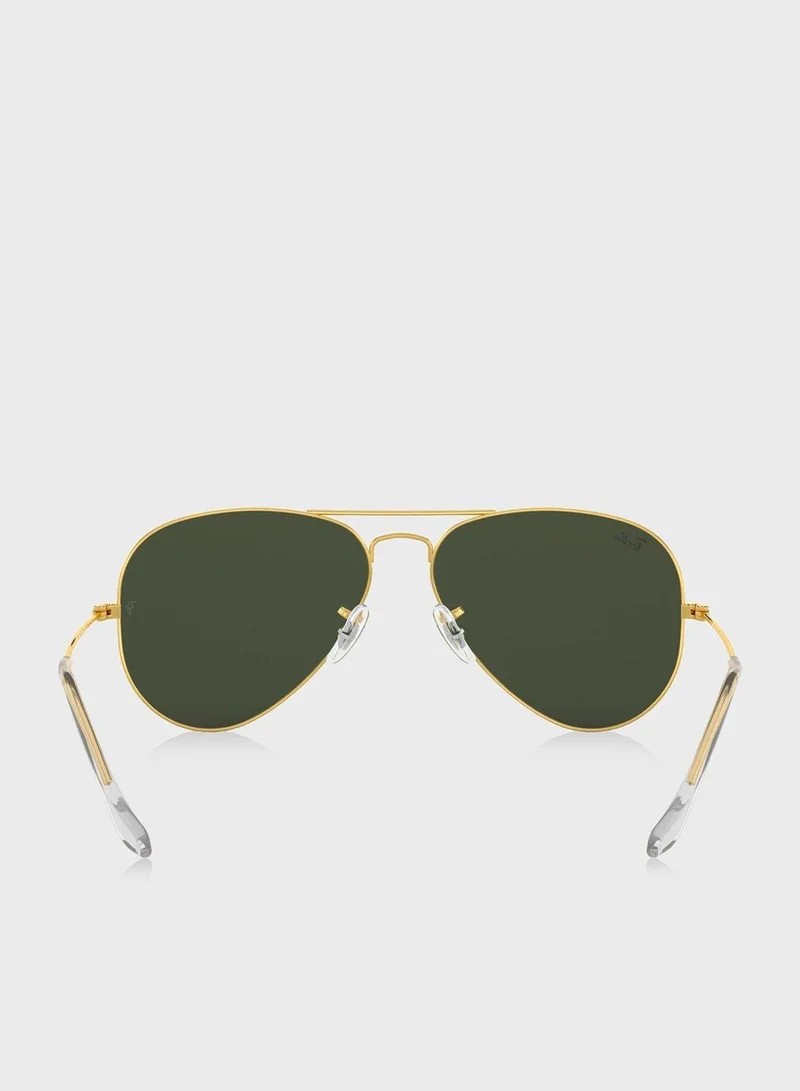 Ray-Ban  0Rb3025 Aviator Large Metal Sunglasses  | Best Price UAE