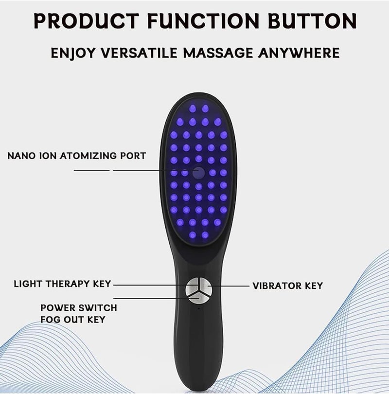 ALKAYAN 2-in-1 Electric Scalp Massage Brush and Applicator Bottle, 3 Modes Vibration ... - Image 4