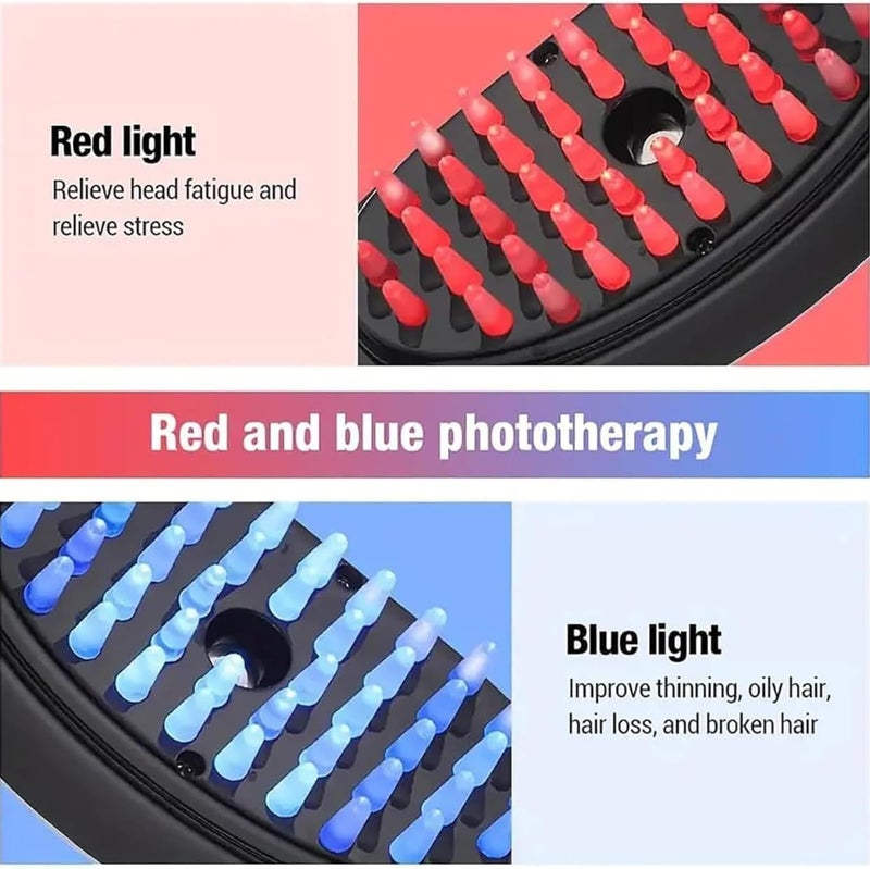 ALKAYAN 2-in-1 Electric Scalp Massage Brush and Applicator Bottle, 3 Modes Vibration ... - Image 2