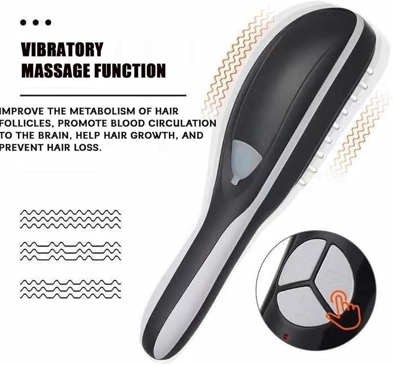 ALKAYAN 2-in-1 Electric Scalp Massage Brush and Applicator Bottle, 3 Modes Vibration ... - Image 3