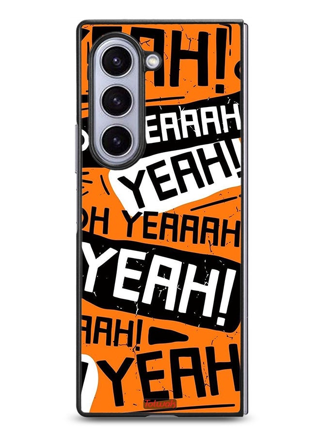 Tolwak Samsung Galaxy Z Fold6 Protective Case Cover Oh Yeah - Image 1