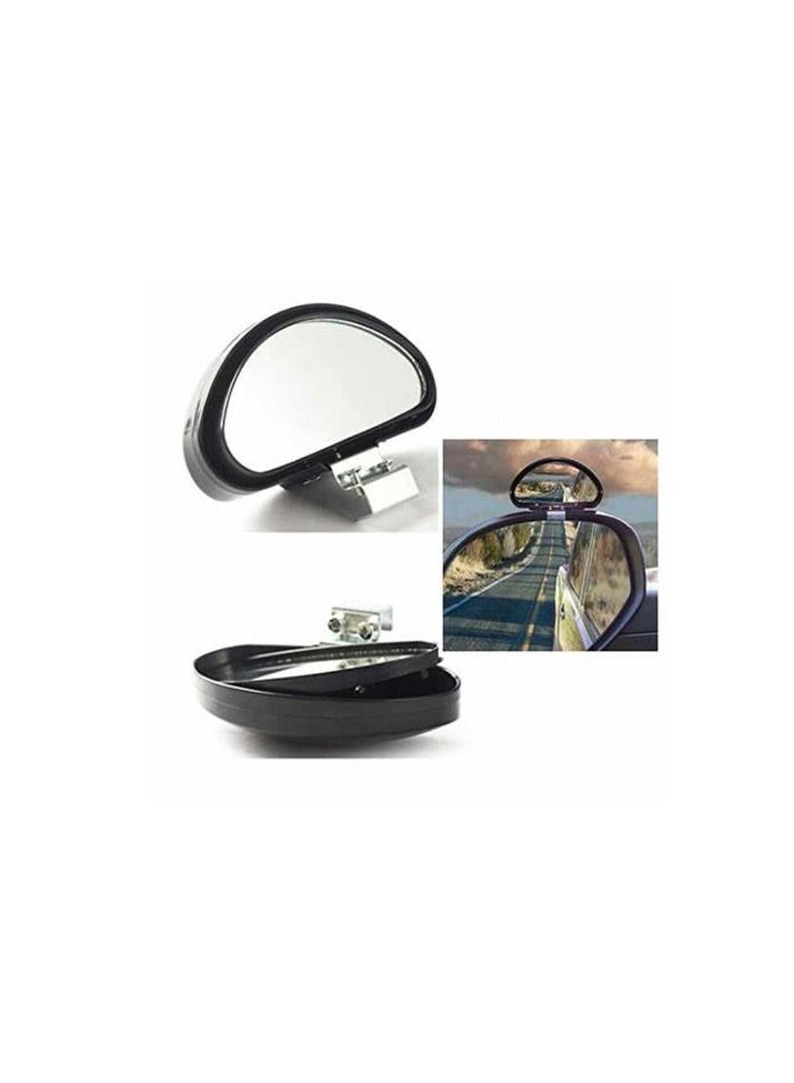 Royal Blind Spot Mirror for Car Wide Angle Viewing (DYT-SY-080) Single Side Adjustable Mirror Silver Color - Image 3