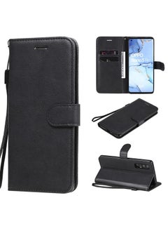 Case Cover For Oppo Reno3 Pro 5G / Find X2 Neo Solid Color Horizontal Flip Protective Leather Case with Holder & Card Slots & Wallet & Photo Frame & Lanyard Black - pzsku/Z43E72244745D0E188767Z/45/_/1711245886/c7d0b7ca-9b11-40eb-8d80-3a425f9ddc08