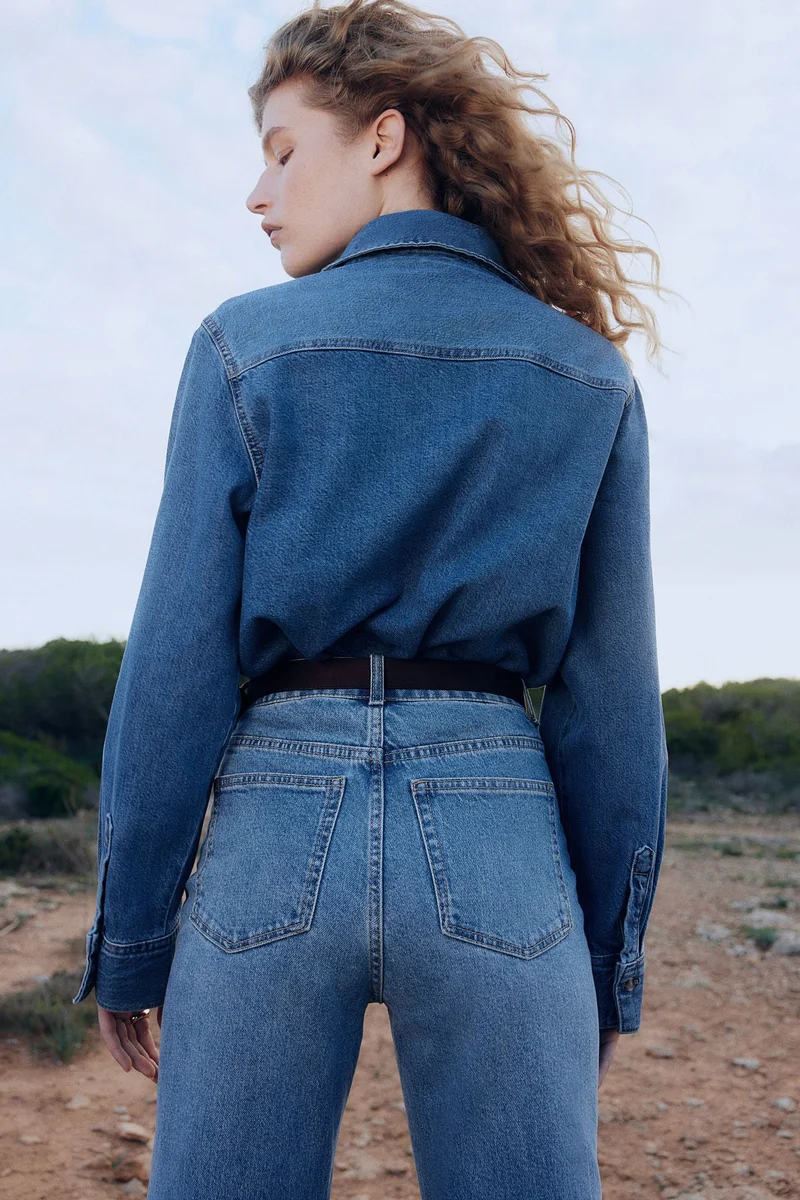H&M Denim shirt