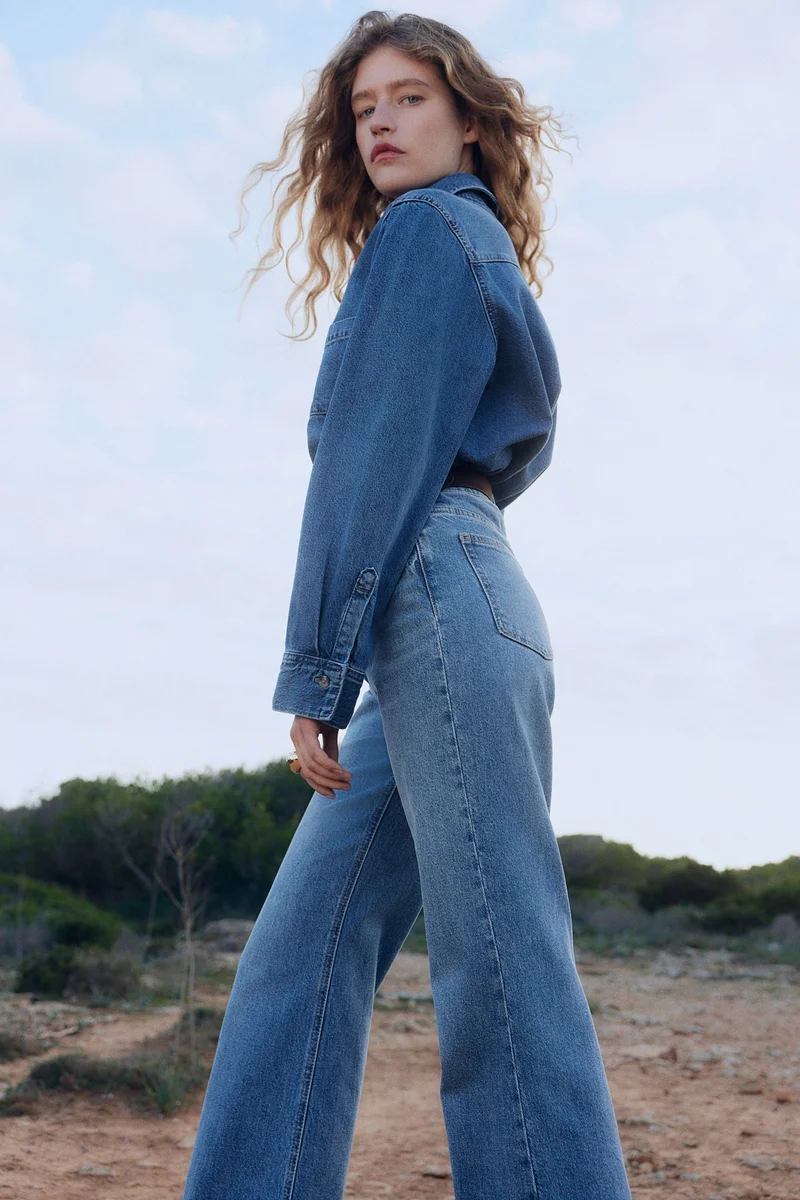 H&M Denim shirt