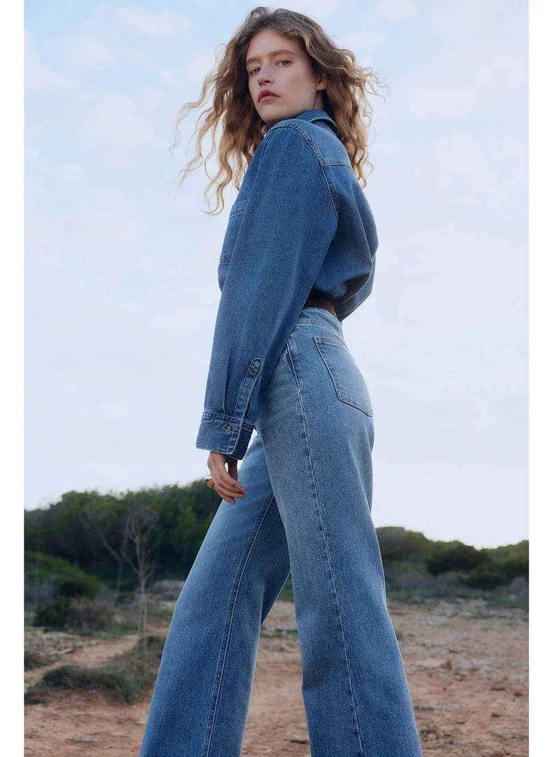 H&M Denim shirt